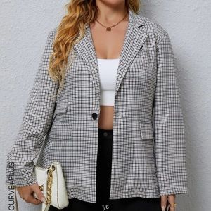 Lightweight blazer jacket